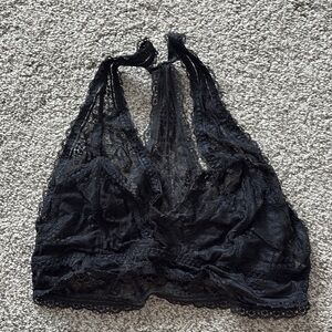 Elegant Black Lace Bra